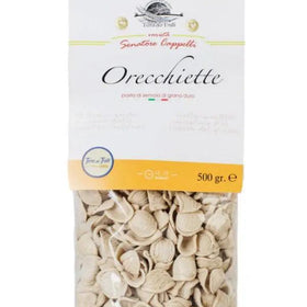 Traditional Italian Pasta made with Senatore Cappelli Wheat Orecchiette slow-dried durum semolina pasta - Zappelloni Imports